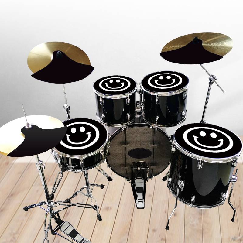 Five drums and three smiles